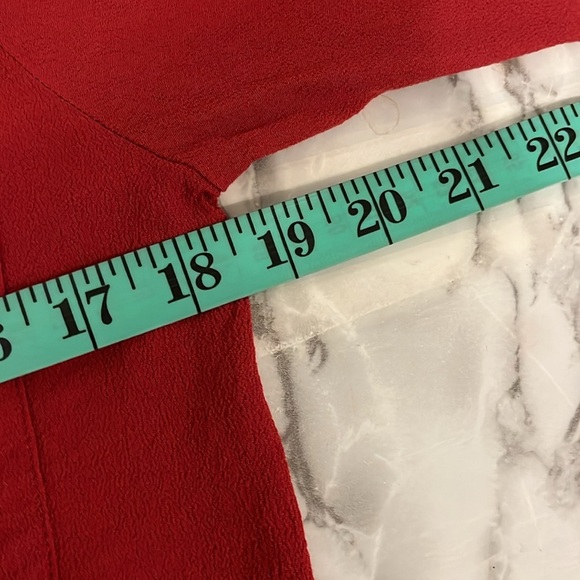 WILFRED FREE Red Button Front Blouse size Small - Picture 7 of 12